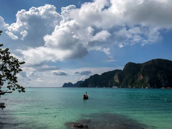 Landschaft Eines Paradiesischen Strandes Thailand — Stockfoto