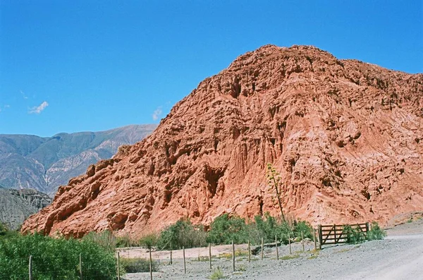 Rode Grond Het Noorden Van Argentinië — Stockfoto