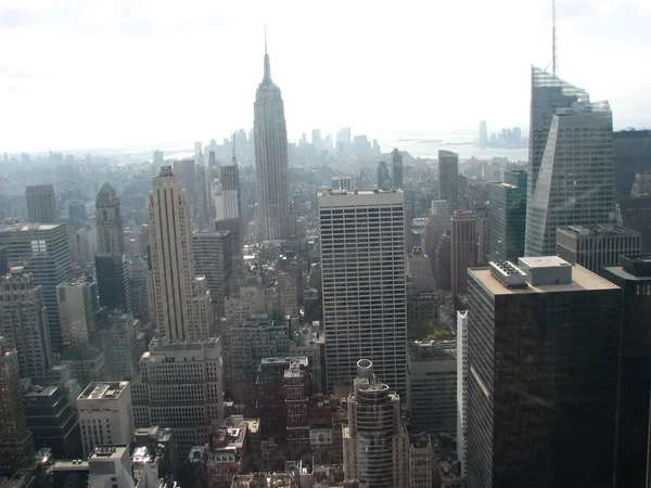 New York şehrinin hava manzarası