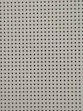 Düzenli Kare Performanslı Beyaz Akustik Paneli