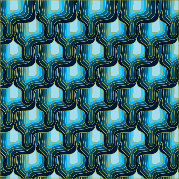 Blauer abstrakter Hintergrund. Stockillustration