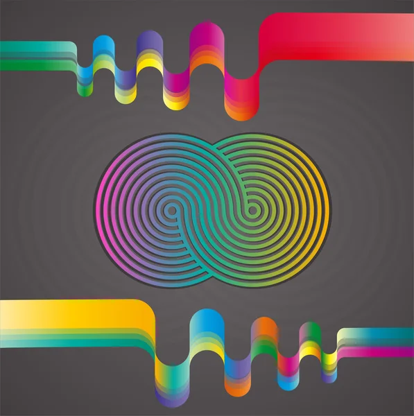 Abstract fundal colorat . — Vector de stoc