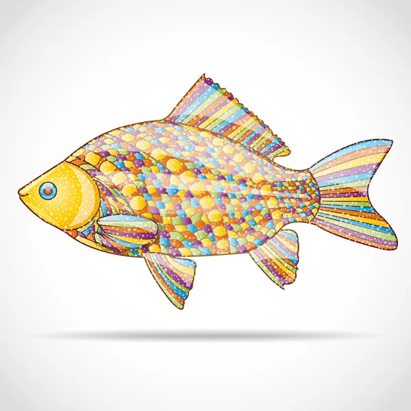 Poissons abstraits . — Image vectorielle