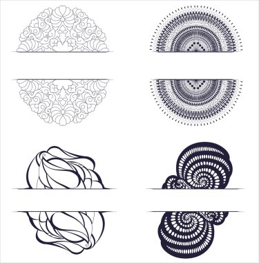 Soyut şekillerle ayarla.