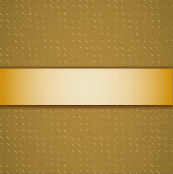 Hintergrund mit goldener Schleife. — Stockvektor
