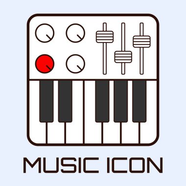 MIDI klavye simgesini