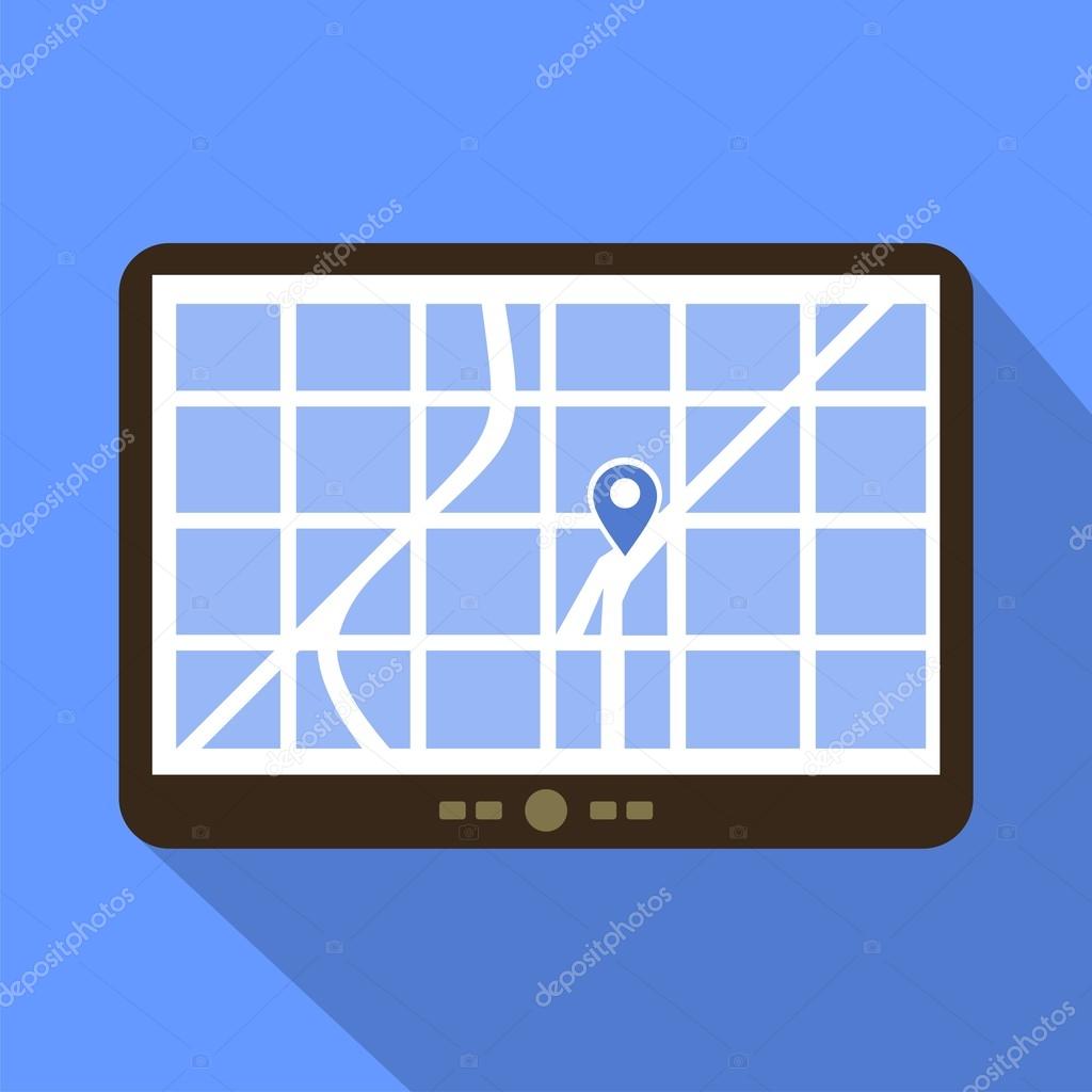 GPS Tablet Icon