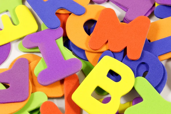 Scrambled letters — Stock Photo, Image