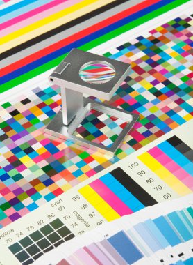 Büyüteç ve test yazdırma