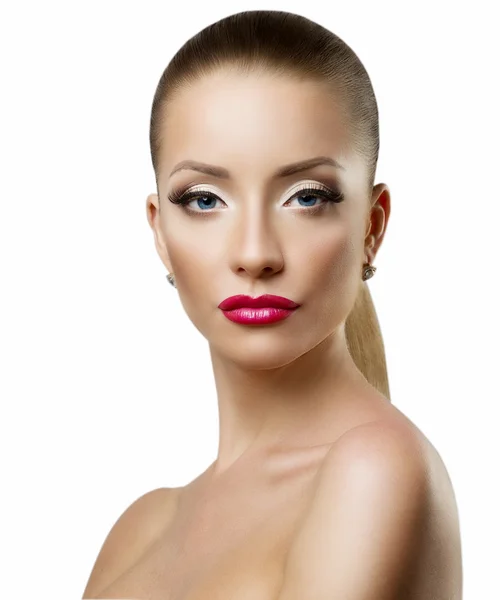 Beauty Woman Portrait. Professional Makeup — Stock Photo, Image