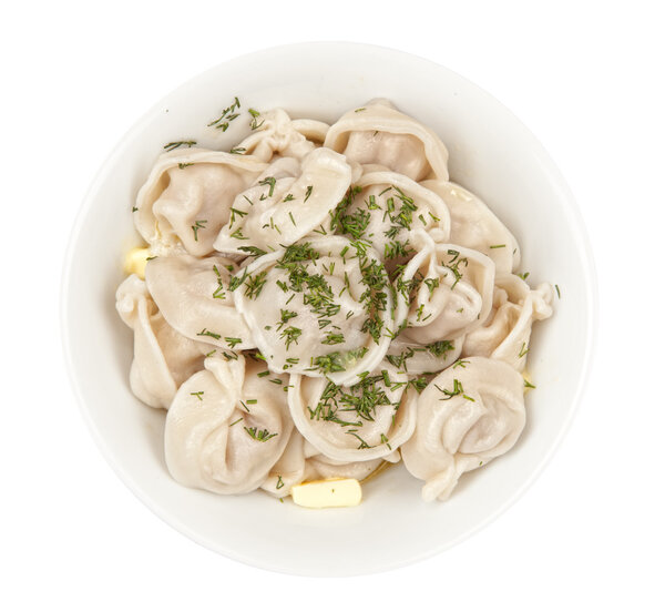 Пельмени и петрушка
