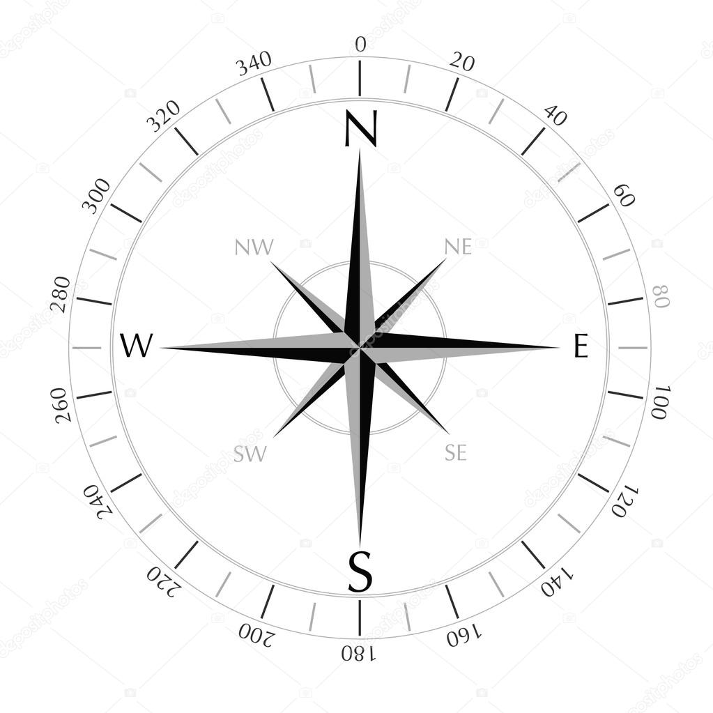 Kompassrose Stock-Vektorbild von ©lateci 73994907, image size:1023x1023