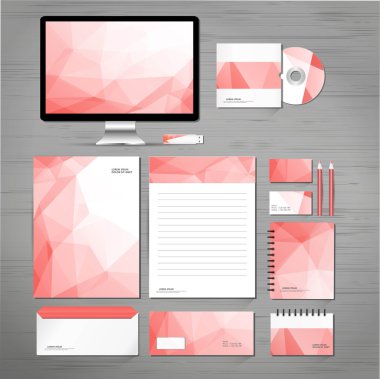 düz tasarım kavramı simge kümesi