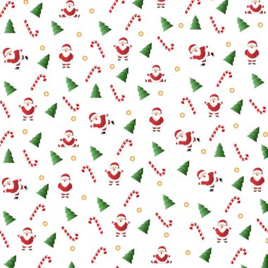 Dikişsiz Noel desenleri