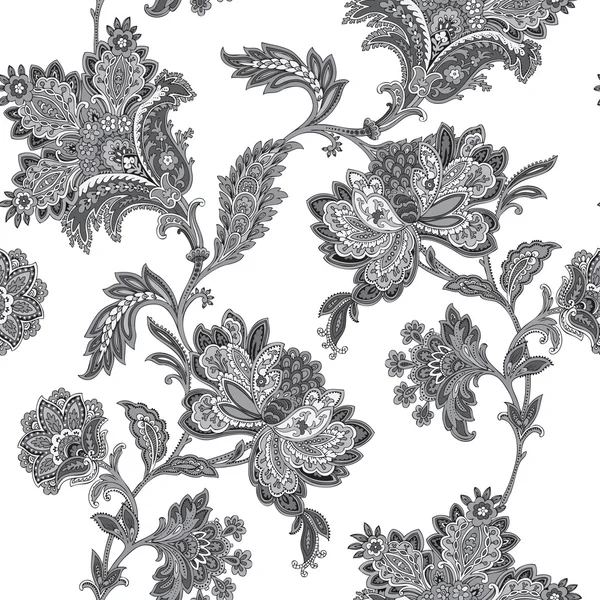 Motif floral sans couture — Image vectorielle