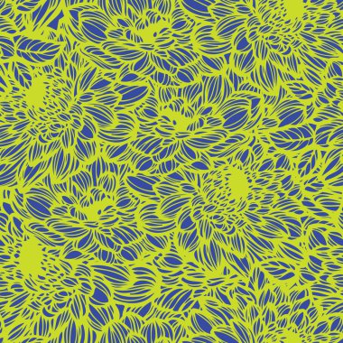 Çiçeklerle kusursuz desen