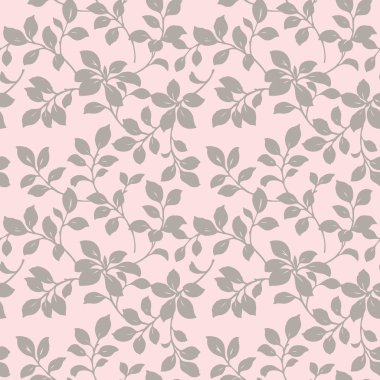 Yaprak süsleme ile Seamless Modeli