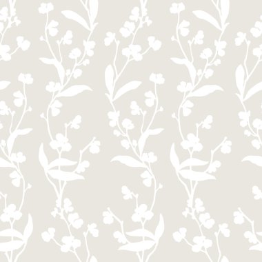 Yaprak süsleme ile Seamless Modeli