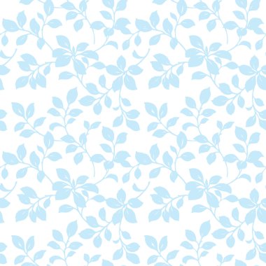 Yaprak süsleme ile Seamless Modeli