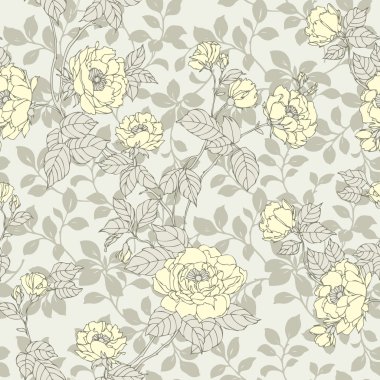 çiçek gül ile Seamless Modeli