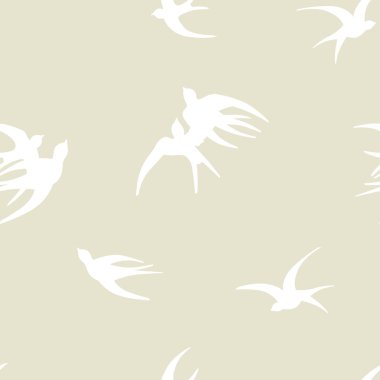 Küçük kırlangıç ile Vintage desen