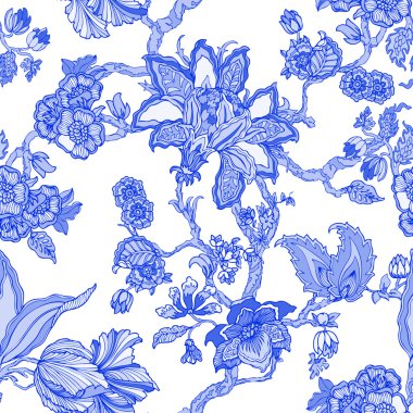 Süslü kusursuz desen