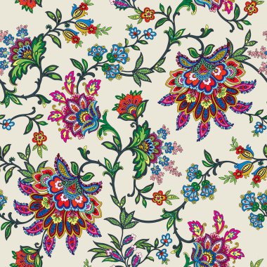 Süslü kusursuz desen