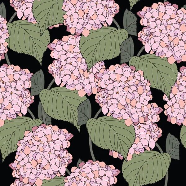summer lilac  flowers pattern