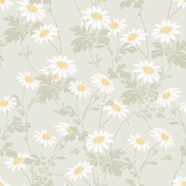 Yaz papatya çiçek deseni