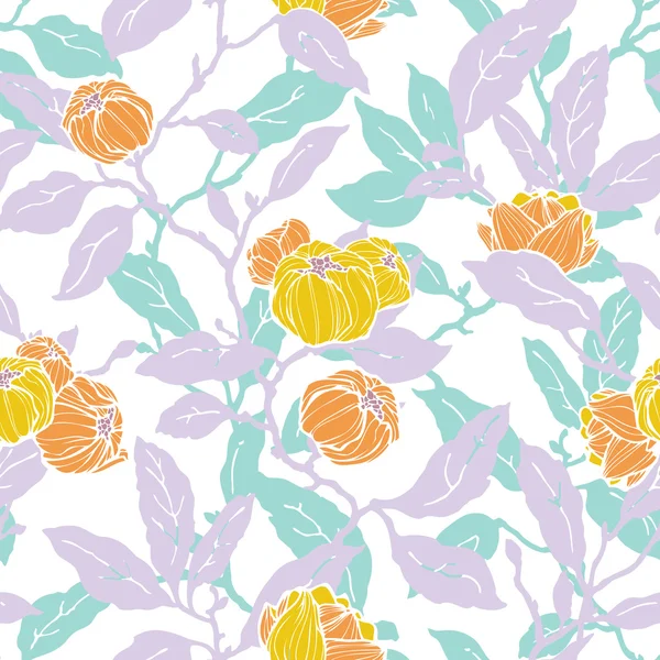 summer flowers pattern