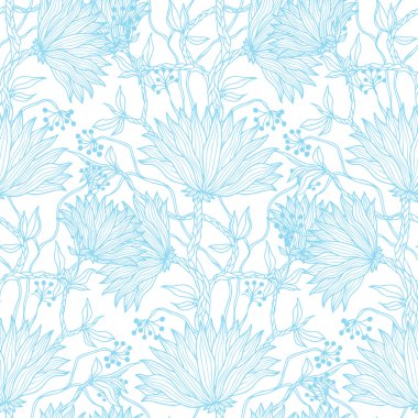 Yaz çiçekleri deseni