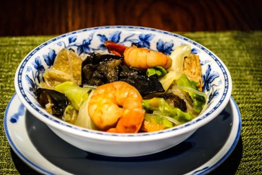 Peranakan gıda CHAP Chye karıştırın-kızarmış karışık sebzeler