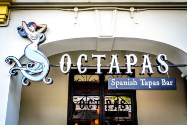 Clarke Quay Singapore 'da İspanyol tapas restoranı