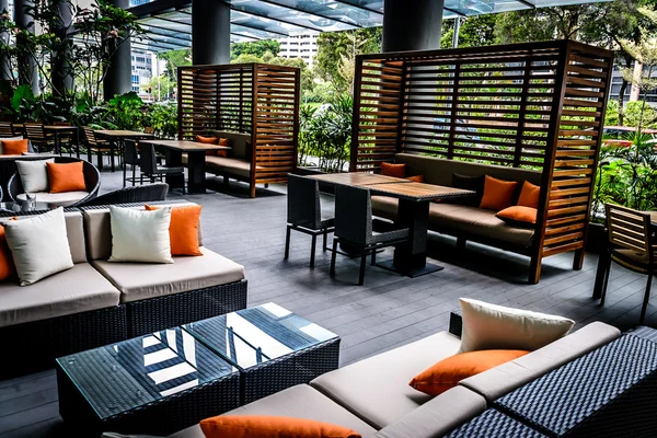 yastıkları ile rahat açık yemek Restoran