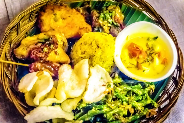 Nasi Campur — Foto de Stock