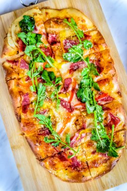 Tarte Flambe Biftek