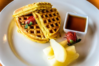 Gözleme Served tarçın ile haşlanmış armut