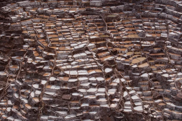 Salt mines at Maras in Sacred Valley of Incas — Stock Photo, Image