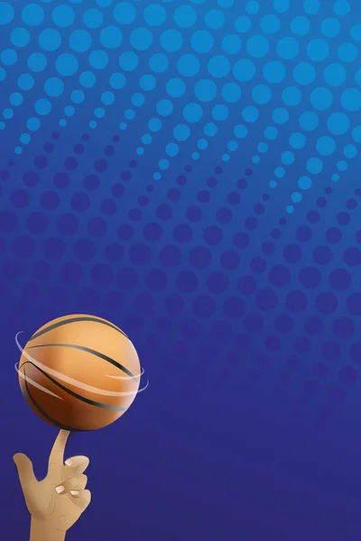 Basket eller street ball bakgrund — Stockfoto