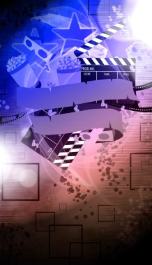Sinema ya da film arka plan
