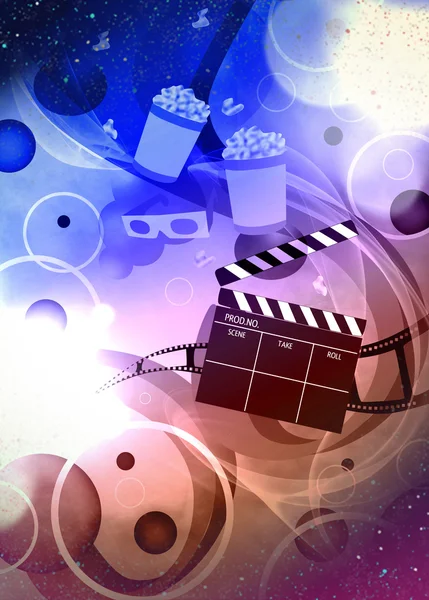 Cinema or movie background — Stock Photo, Image