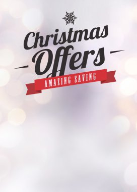 Arka plan Chistmas teklif ve Satılık reklam