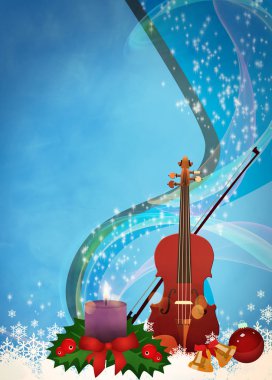 Chistmas müzik arka plan