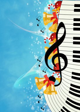Chistmas müzik arka plan