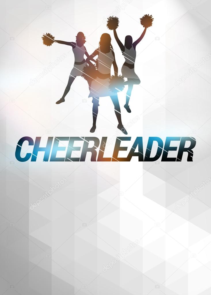 Cheerleader background