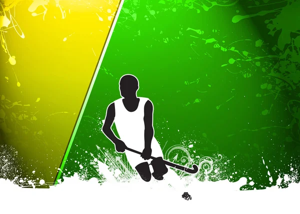 Field hockey background — Stock Photo, Image