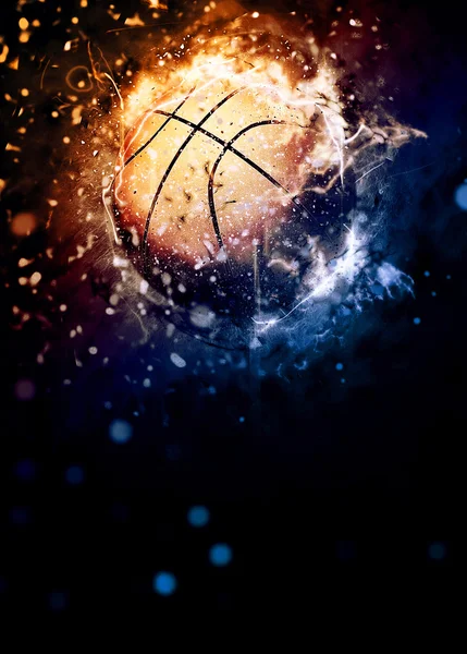 Fondo de baloncesto — Foto de Stock