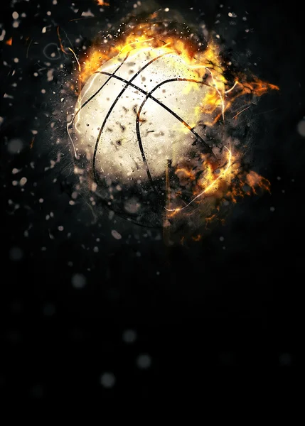 Hintergrund Basketball — Stockfoto