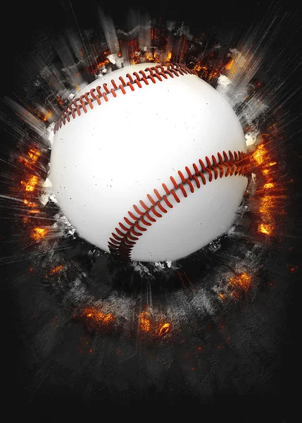 Baseball background — Stock Photo, Image