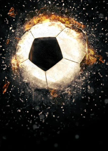 Soccer or football background — Stock Photo, Image